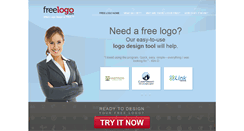 Desktop Screenshot of freelogo.com